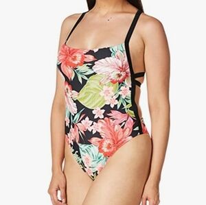 Body Glove Floral Electra IPC with Strappy Detail One-piece Swimsuit, XS